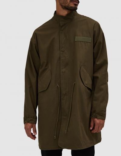 Native Youth Apex Parka In Olive