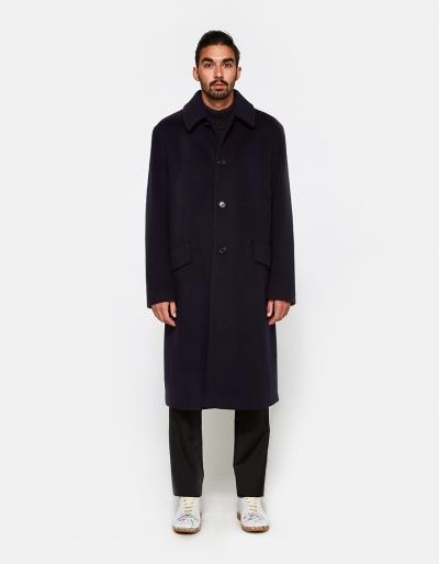 Acne Studios Magma Coat In Navy