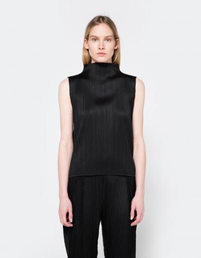 Pleats Please By Issey Miyake Basics Tank In Black