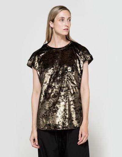 Frankie Crushed Velveteen Tee