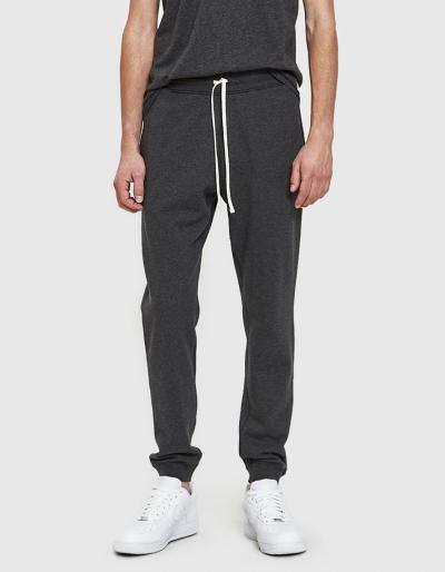 Reigning Champ Slim Terry Sweatpant In Heather Charcoal