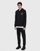 Reigning Champ Shield Logo Pullover Hoodie