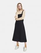 Baserange Duffy Overall Dress In Black
