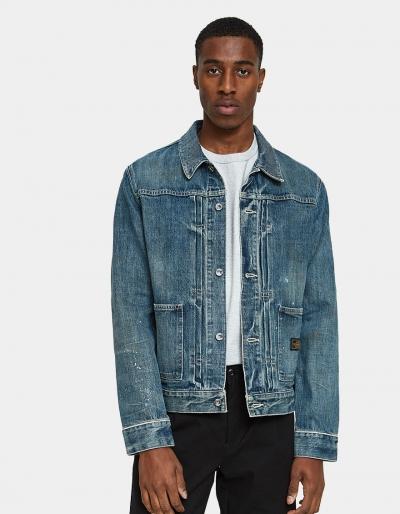 Neighborhood Savage Stockman Jacket In Indigo