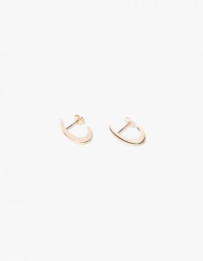 Sarah & Sebastian Crescent Earrings In