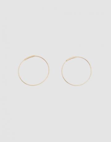 Kathleen Whitaker Small Hoop Earrings