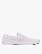 Vans Suede/canvas Classic Slip-on In Orchid Ice