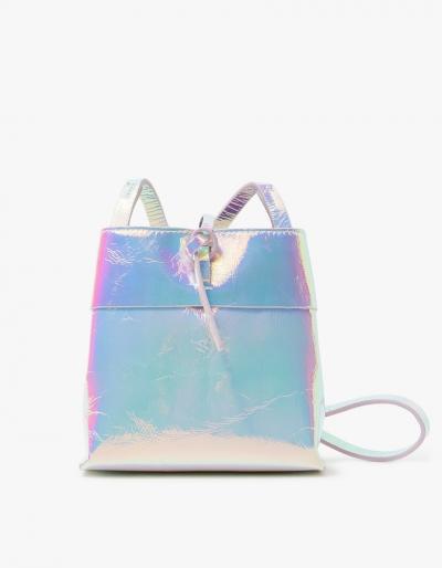 Kara Nano Tie Crossbody Hologram