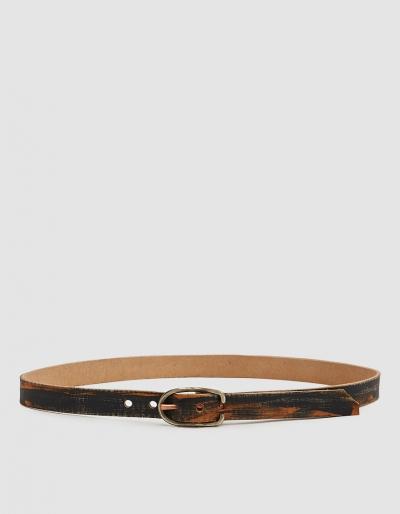 Cause And Effect 1 Belt In Textured Paint