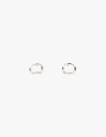 Coyote Negro Doblada Earrings
