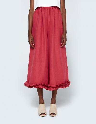 Creatures Of Comfort Camelot Pant In Dark Pink