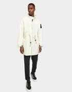 Brain Dead No Ghost Shell Parka In Off White