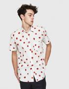 Comme Des Gar Ons Shirt Poplin Printed