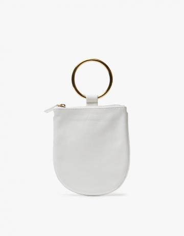Otaat/myers Collective Medium Ring Pouch In White
