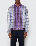 J.w. Anderson Check Printed Canvas Jacket