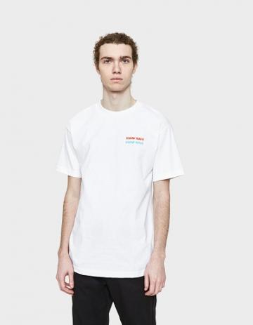Know Wave Up By Three Tee In White
