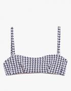 Asceno Wrap Bandeau In Compact Navy