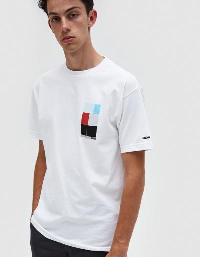 Know Wave Intervals Tee In White