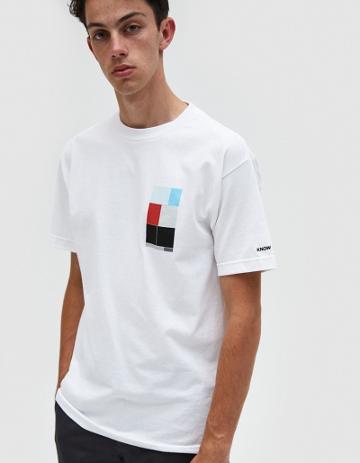 Know Wave Intervals Tee In White