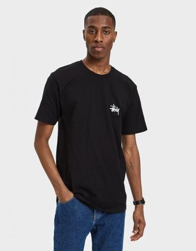 St Ssy Basic Stussy Tee In Black