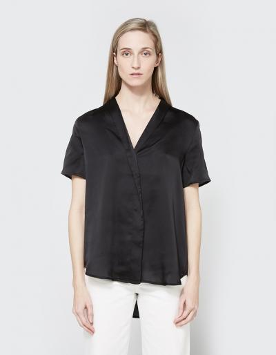 Farrow Tuxedo Top In Black