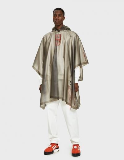 Adidas X Alexander Wang Aw Poncho In Dark Grey