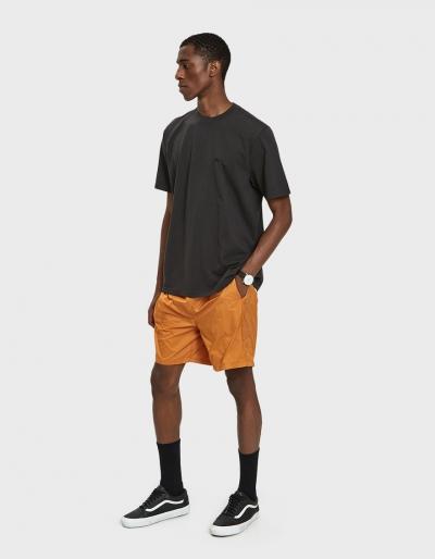 St Ssy Stock S/s Jersey Tee In Black