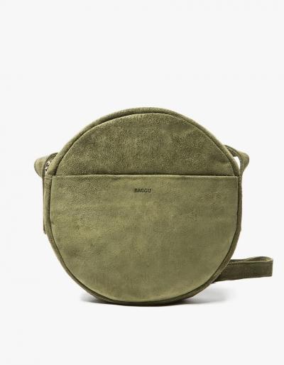 Baggu Circle Purse In Olive