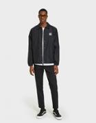 Carhartt Wip Sports Coach Jacket In Black / Wax
