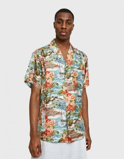 Off-white Multicolor Hawaiian