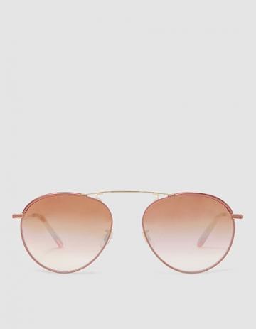 Garrett Leight Innes 55 In Merlot Pearl/copper