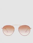 Garrett Leight Innes 55 In Merlot Pearl/copper