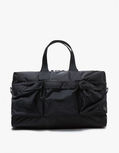 Porter-yoshida & Co. Force 2way Duffle Bag In Black