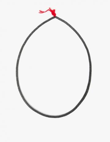 Need Supply Co. Vintage Vinyl Necklace Black