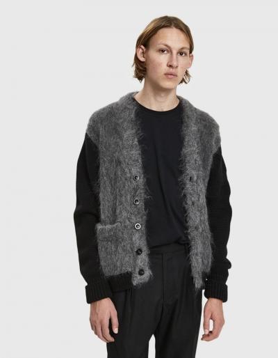 Maison Margiela Brushed Knit Cardigan
