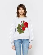 Off-white Rose Crewneck