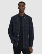 Gitman Brothers Vintage Ripstop Button Down Shirt In Blackwatch