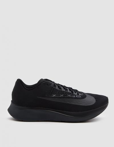 Nike Zoom Fly Running Shoe In Black/black