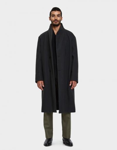 Lemaire Kaftan In Charcoal