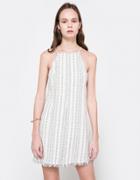 Farrow Hanover Shift Dress W/fringe