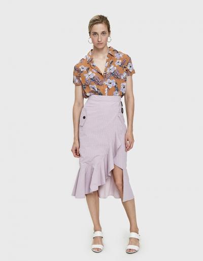 Farrow Mora Gingham Ruffle