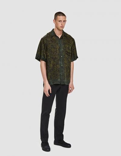 Dries Van Noten Tape Trouser In Black