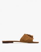 Carrie Forbes Adam Pom Pom In Cognac