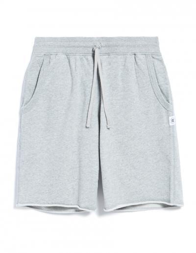 Reigning Champ Raw Edge Short - Lightweight Terry In Heather Grey
