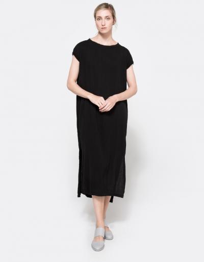 Black Crane Emma Dress In Black