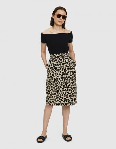 St Ssy Lenny Leopard Print Bag