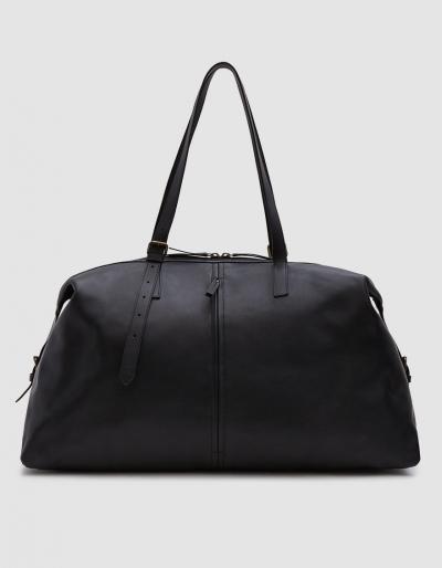 Dries Van Noten Large Weekender Bag In Black