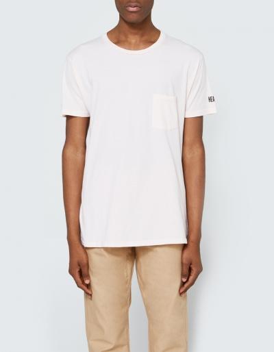Quality Peoples Paradise Heaven Pocket T-shirt In Nude