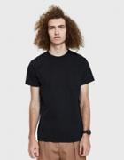 Velva Sheen Indigo Pocket Tee In Black