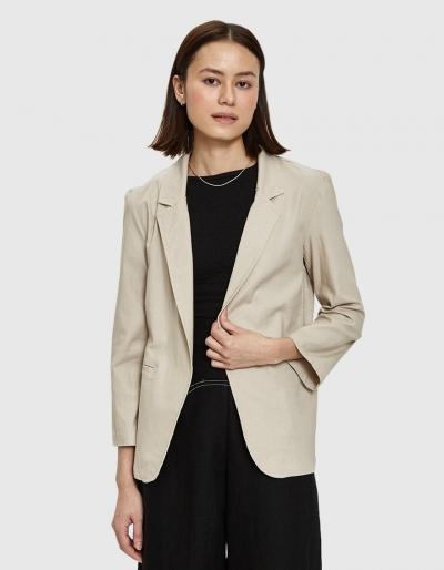 Farrow Eliza Blazer In Natural